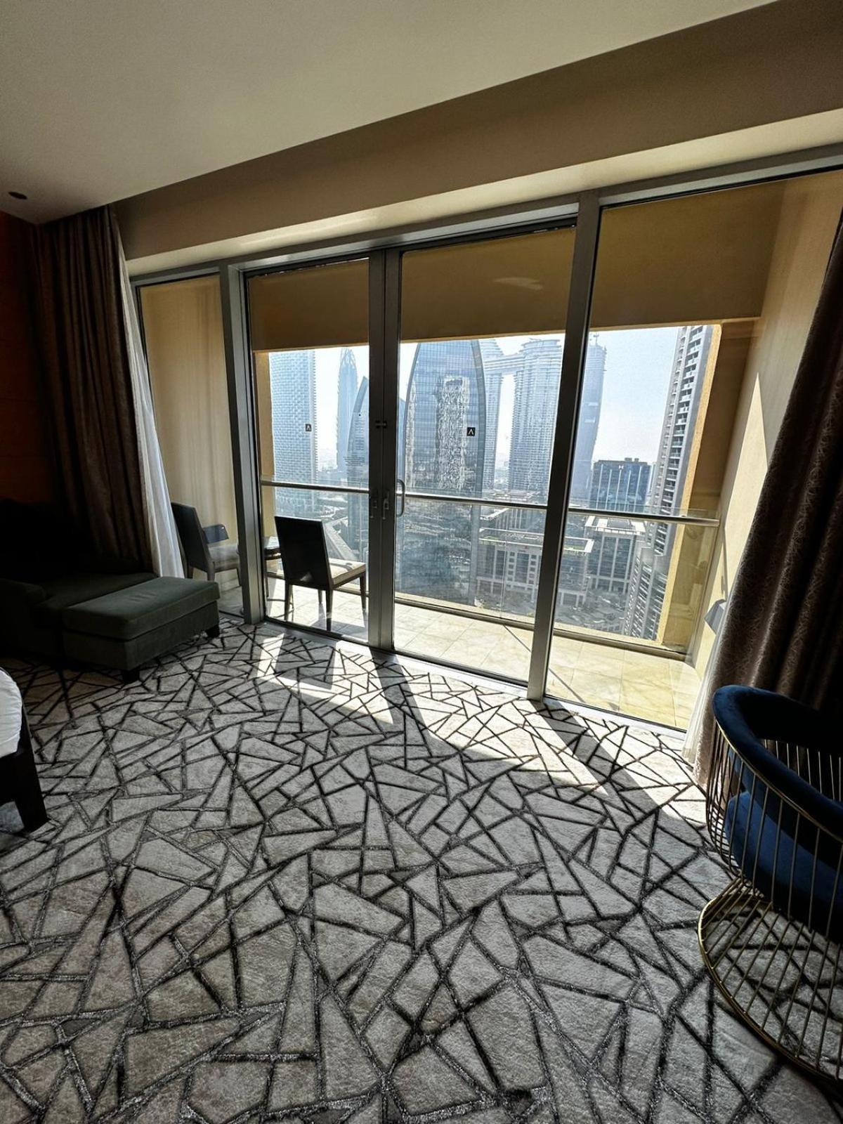 شقة Mall Fashion Avenue Burj Khalifa View Residence- Formerly Address Mall دبي