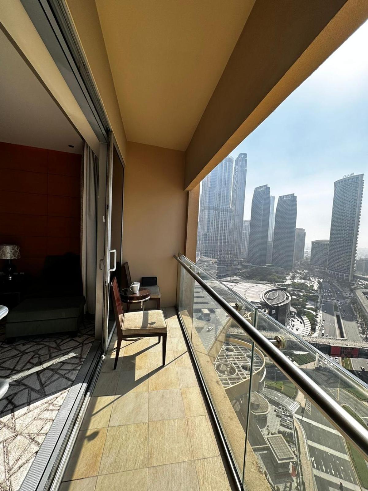 شقة Mall Fashion Avenue Burj Khalifa View Residence- Formerly Address Mall